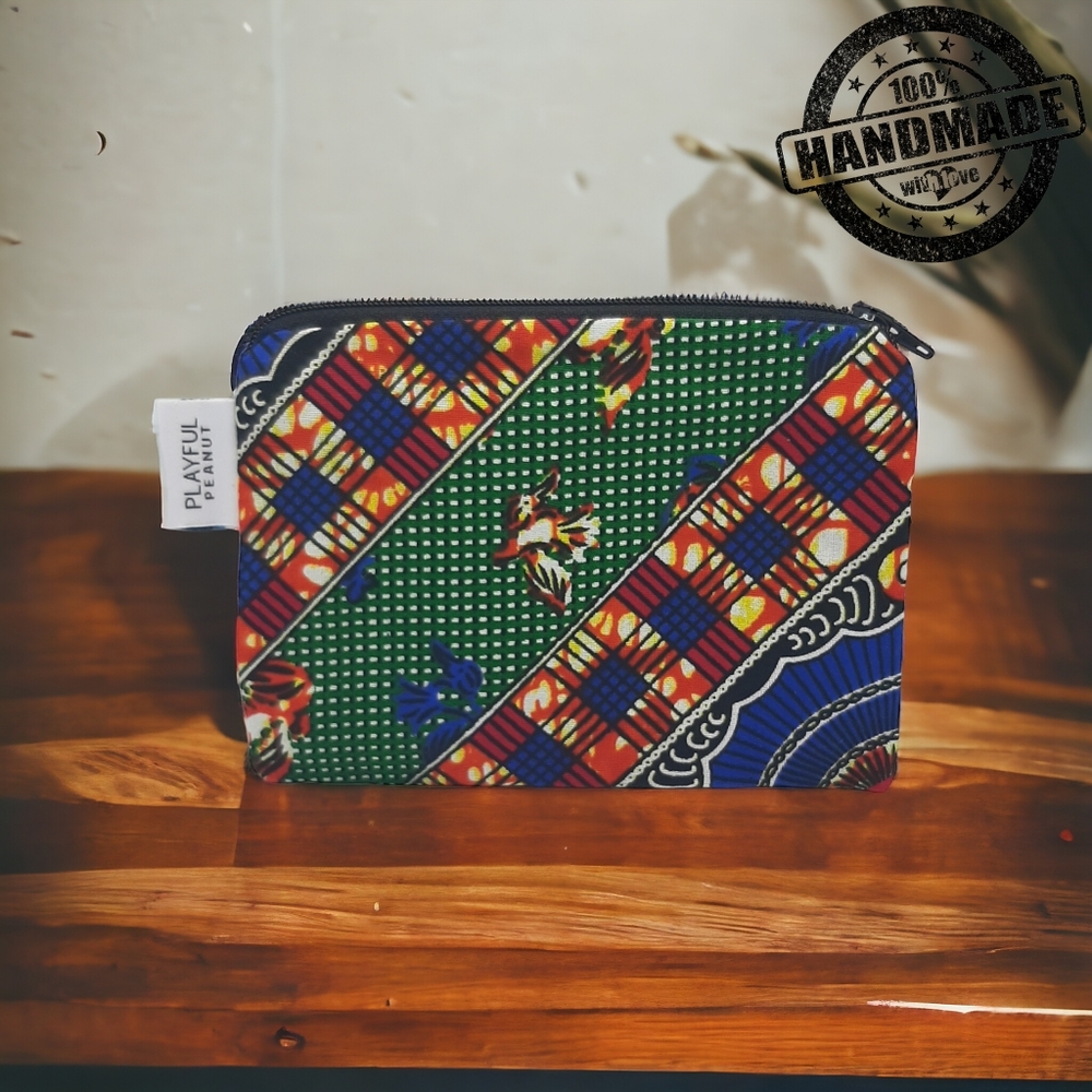 Beautiful African fabric Pouches